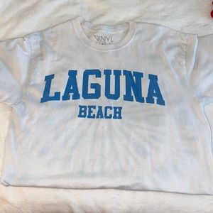 Laguna beach vintage t dyed top